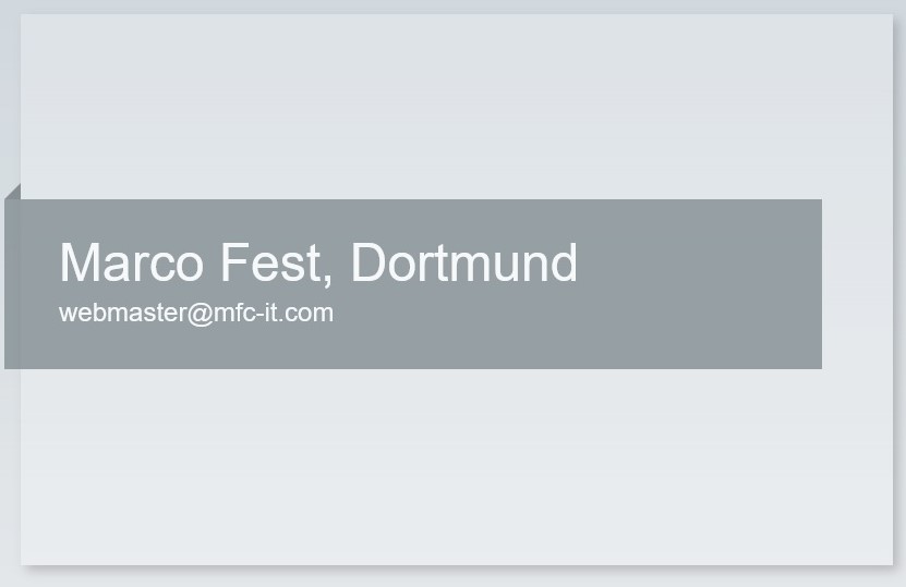 Marco Fest, Dortmund